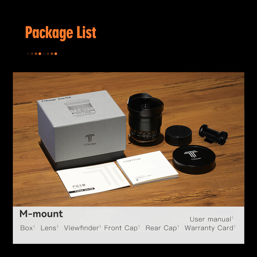 11mm F2.8 Fisheye Multi mount - Image 10