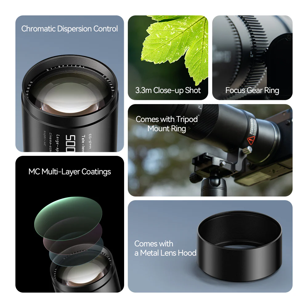 500mm F6.3 Telephoto lens - Image 4