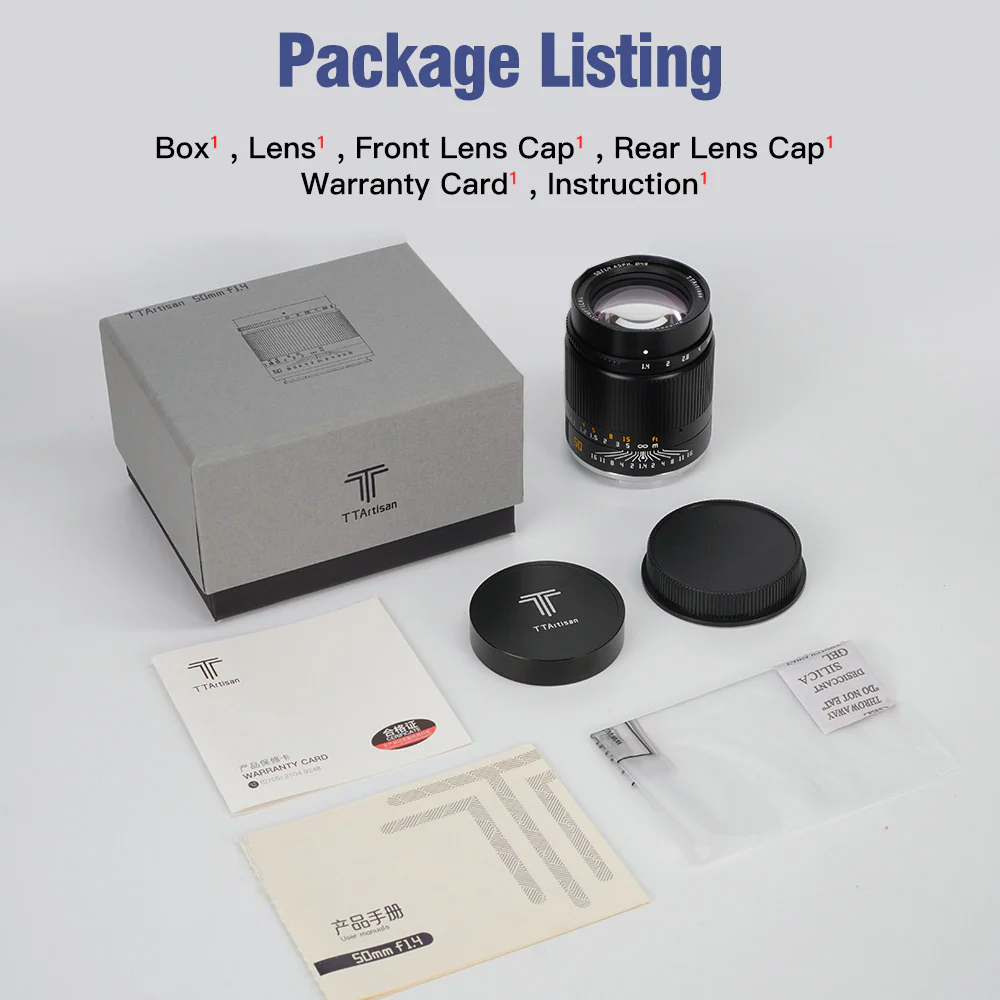 TTArtisan 50mm F1.4 Multi mount - Image 6