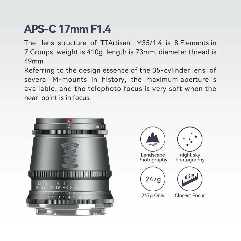 APS-C Trio Lens SET Titanium Grey & Black - Image 5