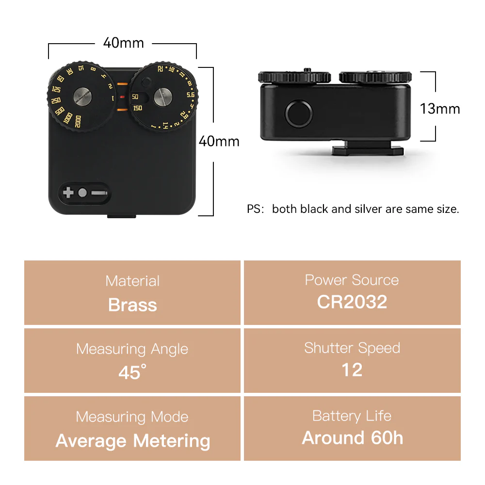 Light Meter (Brass and Aviation Aluminum body) - Image 11