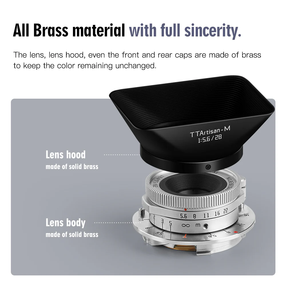 M 28mm f5.6 Silver - Image 5